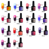 126+ Color UV LED Gel Nail Polish Base Top Coat Soak Off Glitter Salon Nail Art