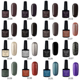 126+ Color UV LED Gel Nail Polish Base Top Coat Soak Off Glitter Salon Nail Art