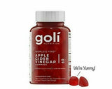 Goli Organic Apple Cider Vinegar Gummies FREE Same Day Shipping Mon-Sat